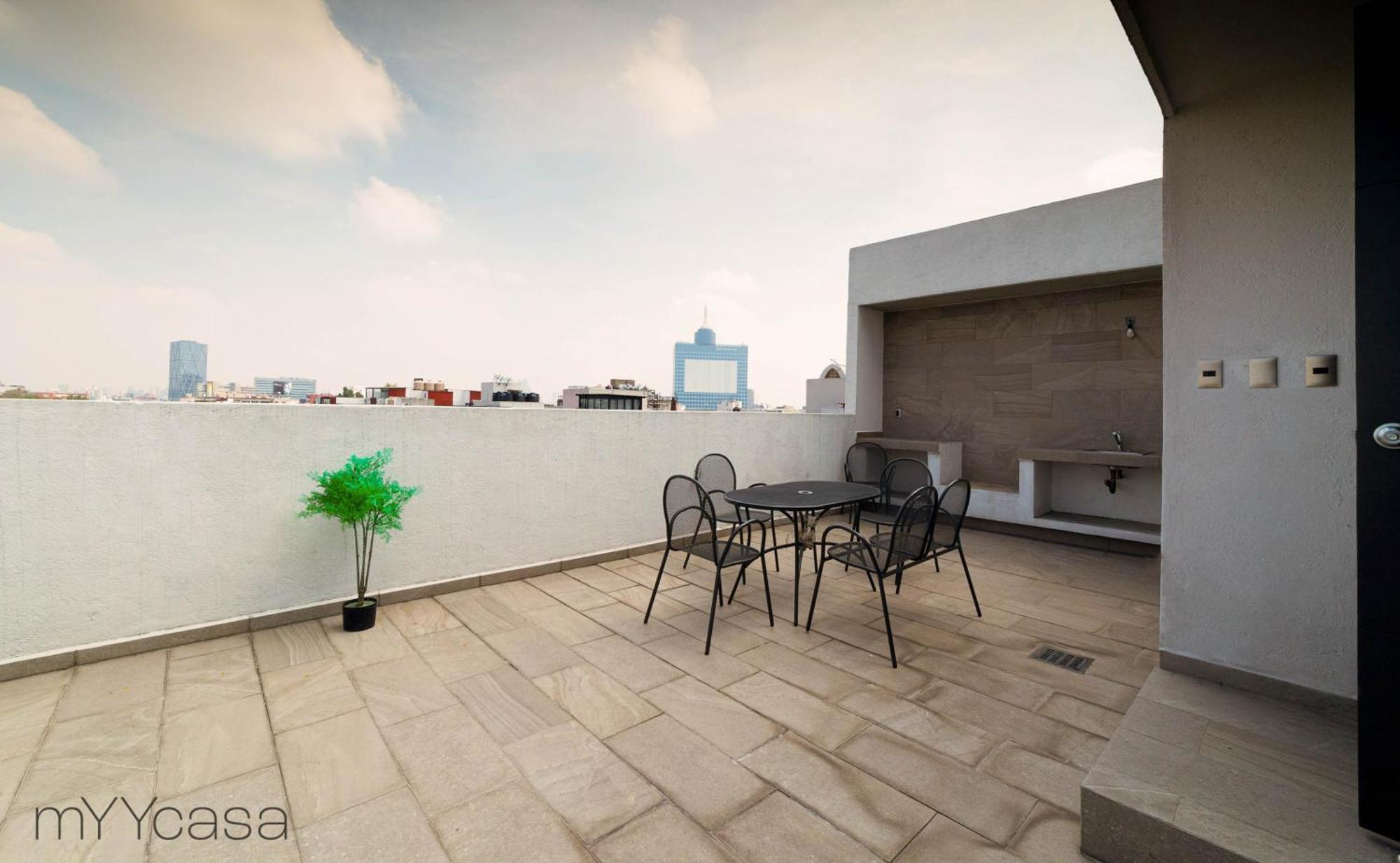 Апартаменти Wisconsin 68 Ph1 - Brand New Ph With Private Rooftop @ Wtc Мехіко Екстер'єр фото